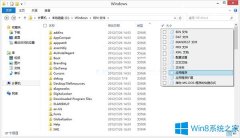 Win8系統(tǒng)怎么讓文件按類型分組？