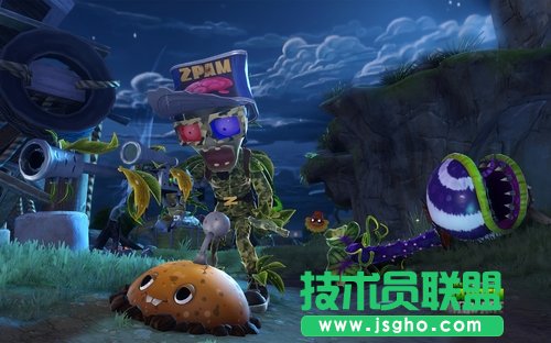 《PVZ：花園戰(zhàn)爭》豌豆技能介紹