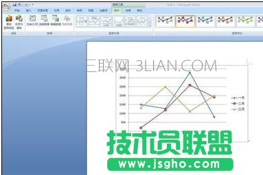 word如何制作折線圖