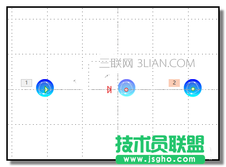 PPT怎么制作小球?qū)ε鰪楅_(kāi)的動(dòng)畫