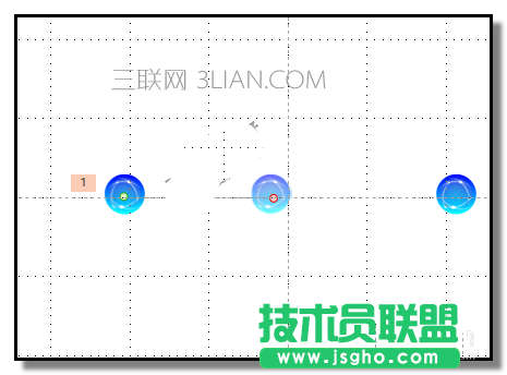 PPT怎么制作小球?qū)ε鰪楅_(kāi)的動(dòng)畫