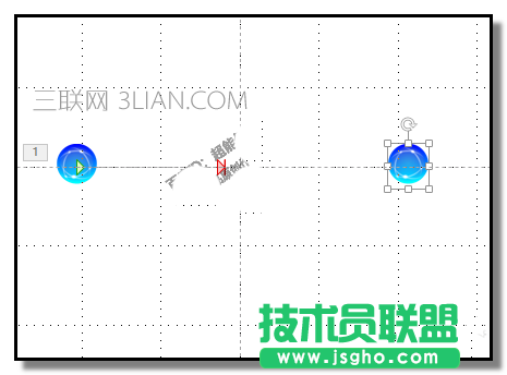 PPT怎么制作小球?qū)ε鰪楅_(kāi)的動(dòng)畫