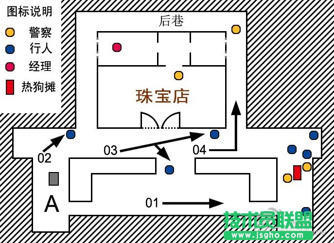 《收獲日2》珠寶店不觸發(fā)警報潛入方法