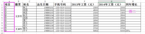 Excel2013實用技巧：[24]如何使用帶圈數(shù)字