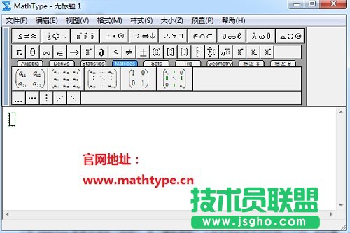 MathType模板消失