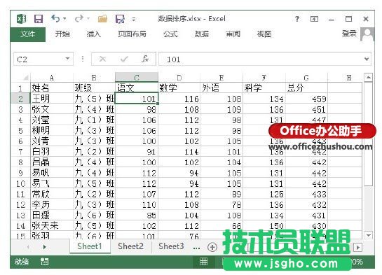 對Excel中數(shù)據(jù)進(jìn)行單列排序和多列排序的方法