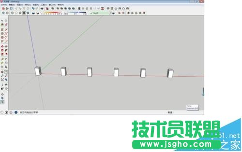 SketchUp怎么快速?gòu)?fù)制圖形?