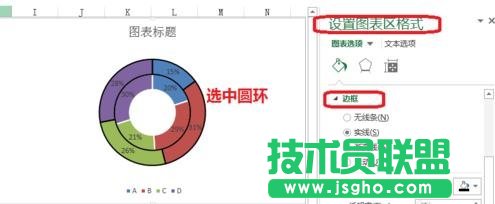 Excel中怎么制作環(huán)形圖