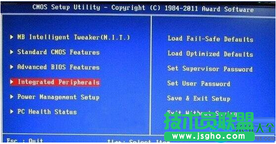 win7電腦開機(jī)按Delete鍵無法進(jìn)入BIOS界面   三聯(lián)