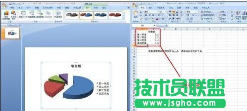 PPT怎么制作餅狀圖？