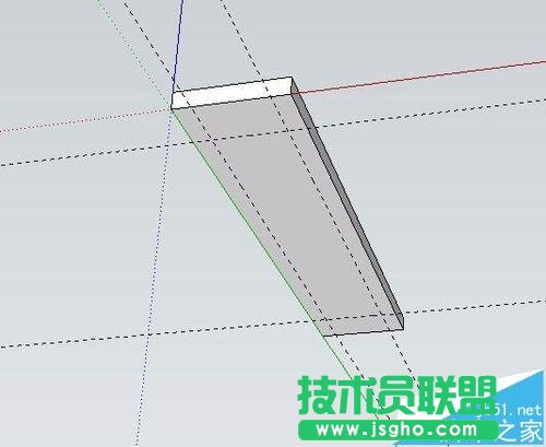 SketchUp怎么設(shè)計(jì)長腿板凳?