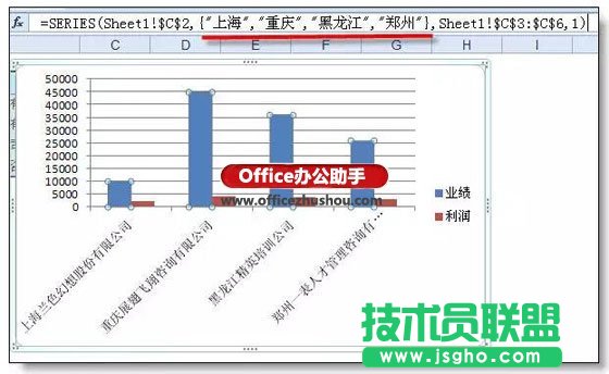 公司名稱太長做出的excel圖表好丑的解決方法