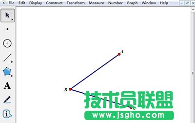 幾何畫板中用度數標注角度圖文教程   三聯(lián)