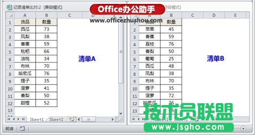 Excel表格中數(shù)據(jù)比對(duì)和查找的幾種技巧