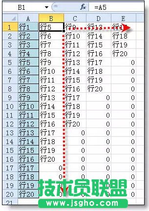 與excel列操作相關(guān)的excel小技巧