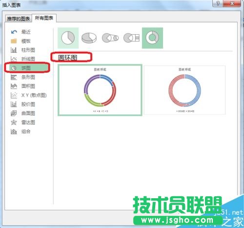 Excel怎么制作環(huán)形圖表