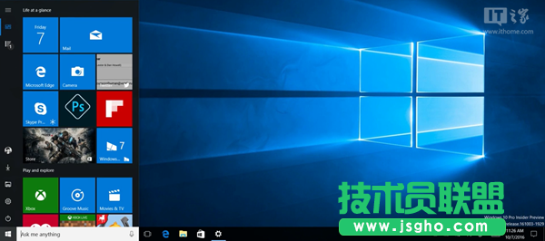 Win10 RS2預(yù)覽版14942快速上手體驗(yàn) 三聯(lián)