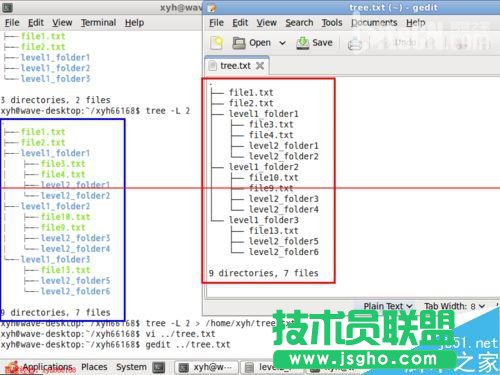 linux下怎么用tree命令以樹形結(jié)構(gòu)顯示文件目錄結(jié)構(gòu)？