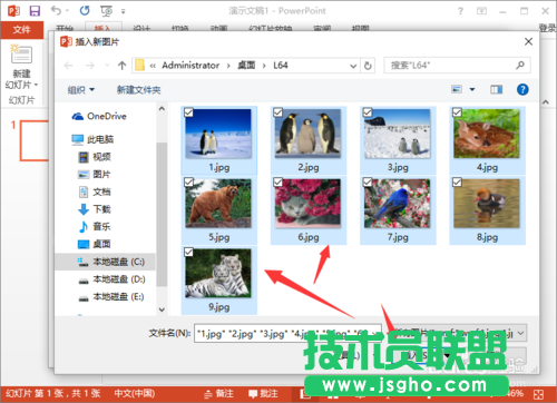 怎樣在PowerPoint2013制作簡易的電子相冊的方法