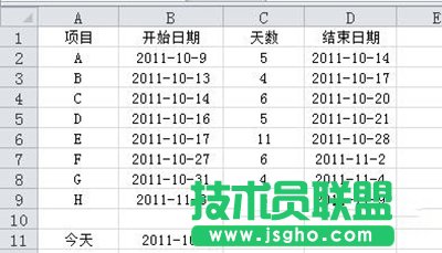 Excel2010甘特圖怎么繪制   三聯(lián)