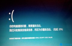 Win8系統(tǒng)提示“你的電腦遇到問題，需要重新啟動(dòng)”如何解決？