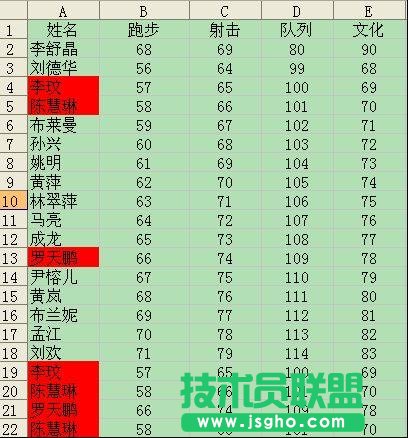 WPS表格技巧：巧用條件格式查找重復數據